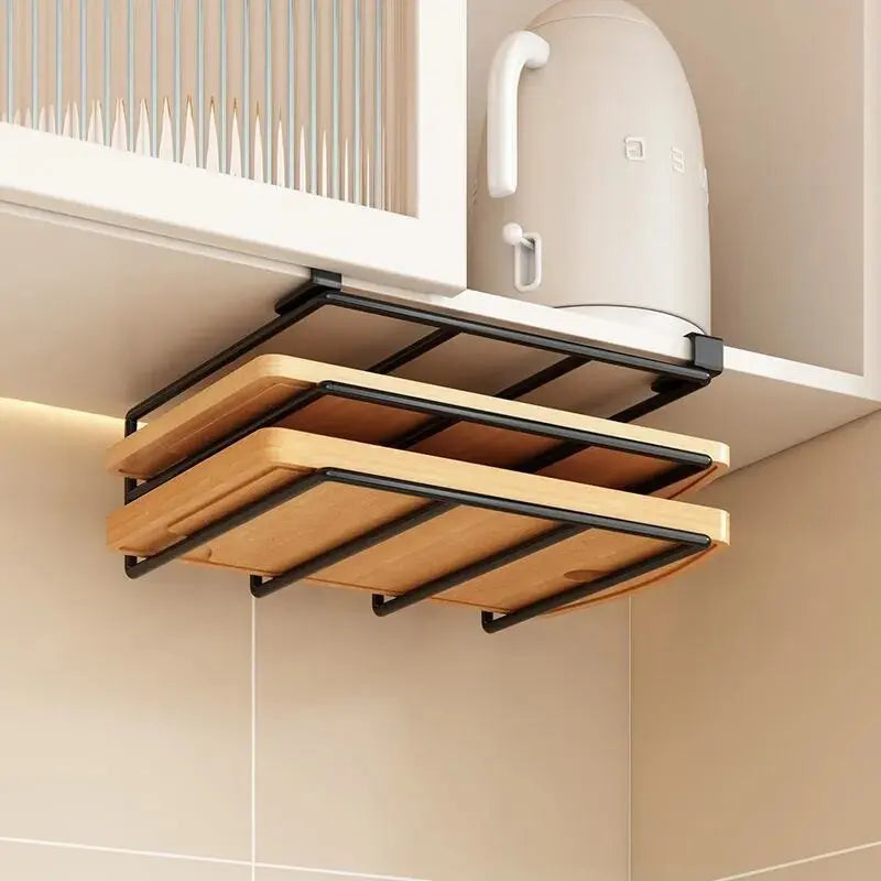 Kitchen Hanging Organizer Rack | Space-Saving Storage Solution