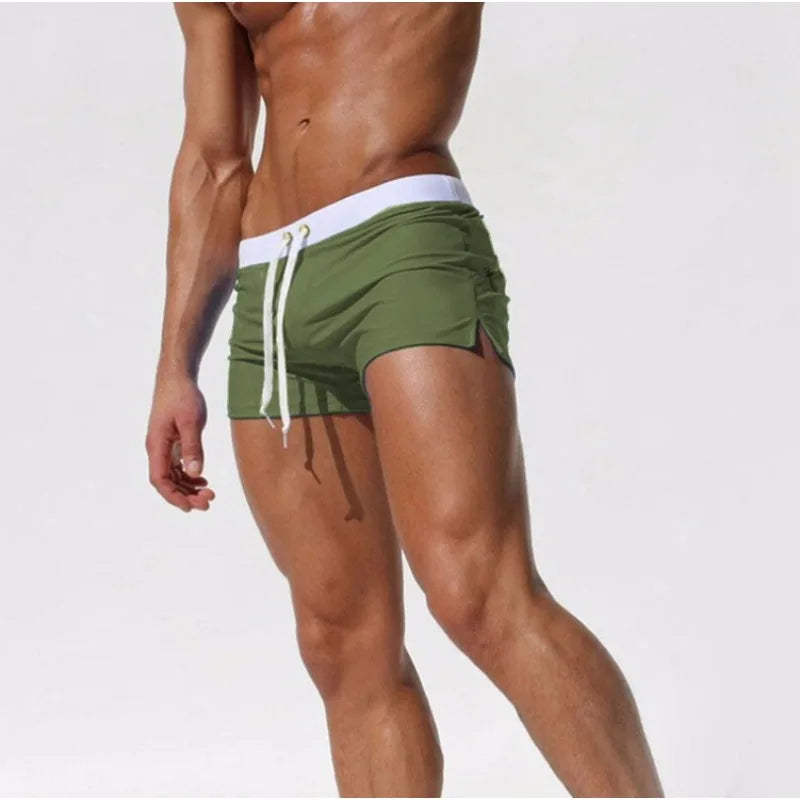 Trajes de baño sexis para hombre | Pantalones cortos de playa elegantes y cómodos