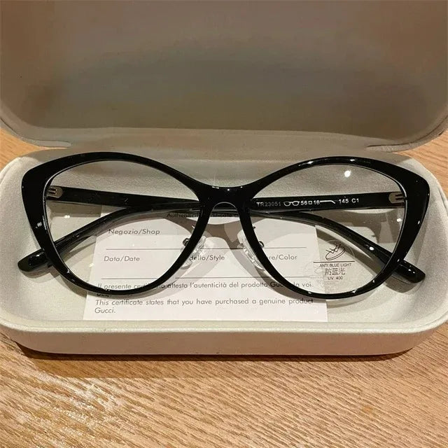Trendy Cat Eye Reading Glasses for Women | Stylish Anti Blue Light Eyewear