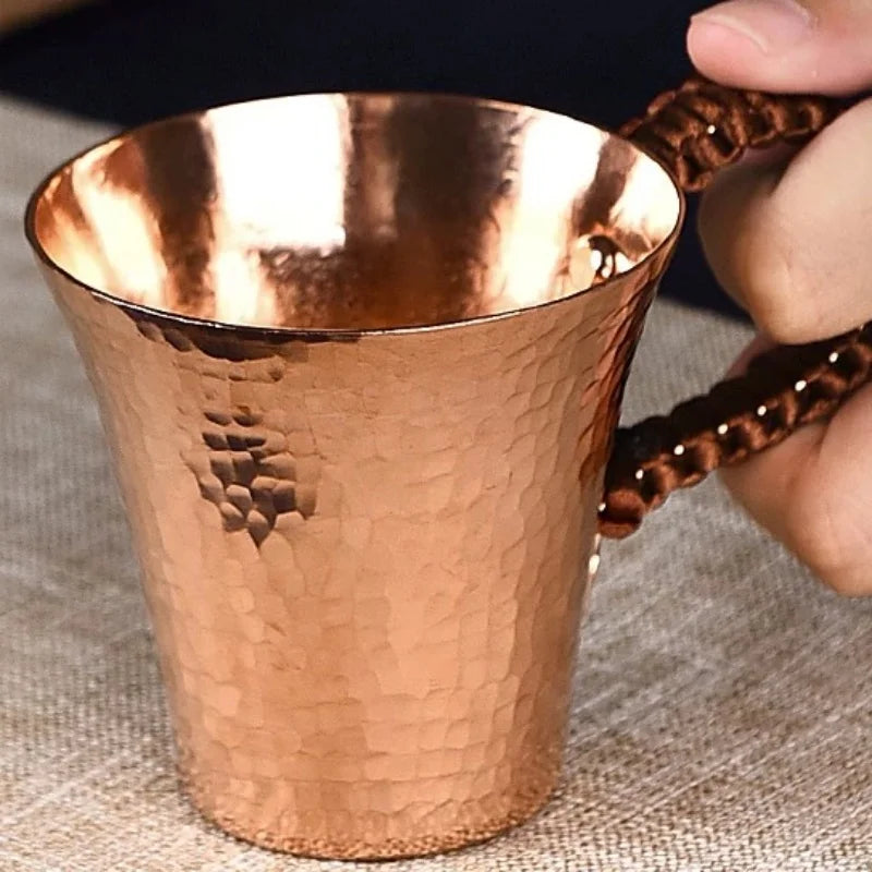 Handcrafted Vintage Copper Mug | Perfect for Coffee, Tea & Beer