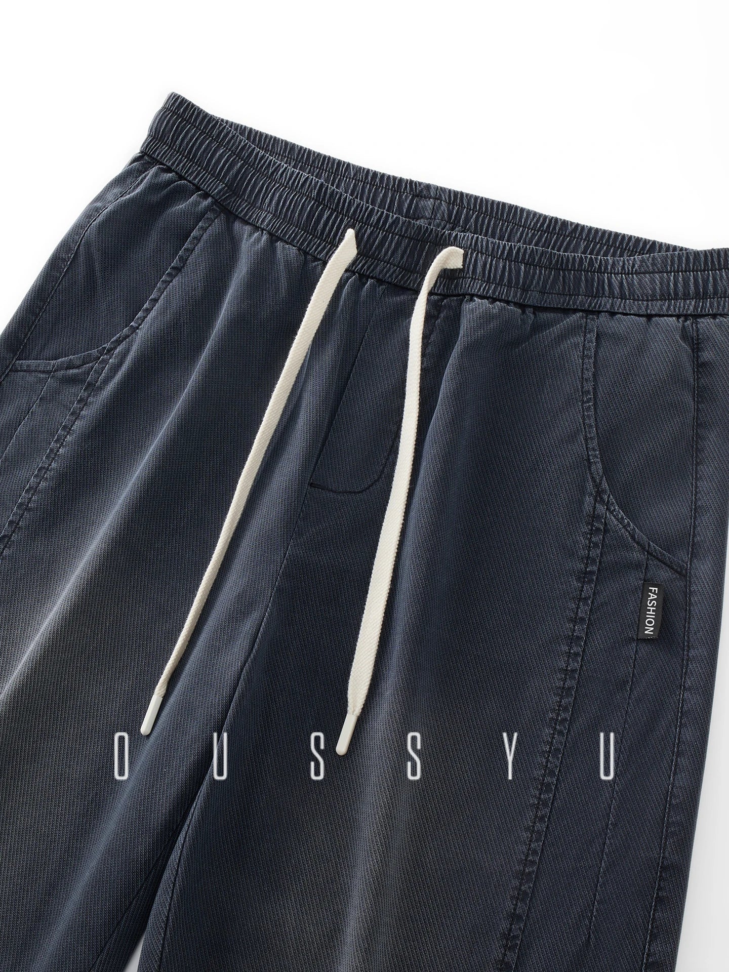 Men's Summer Lyocell Fabric Jeans | Elastic Waist Loose Fit