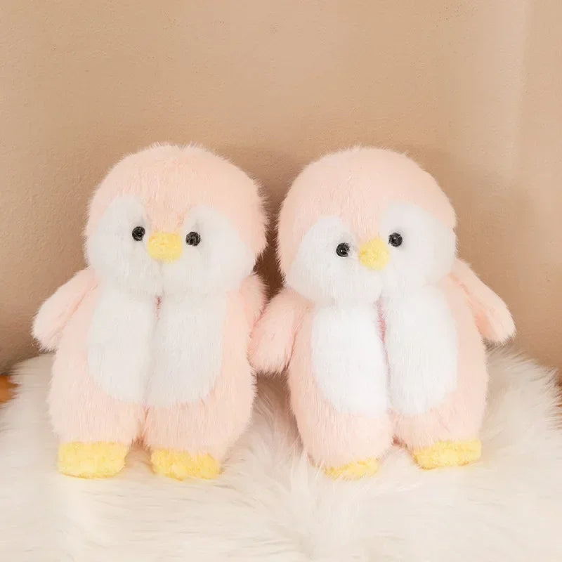 Cute Cartoon Penguin Cotton Slippers | Warm Plush Indoor Shoes