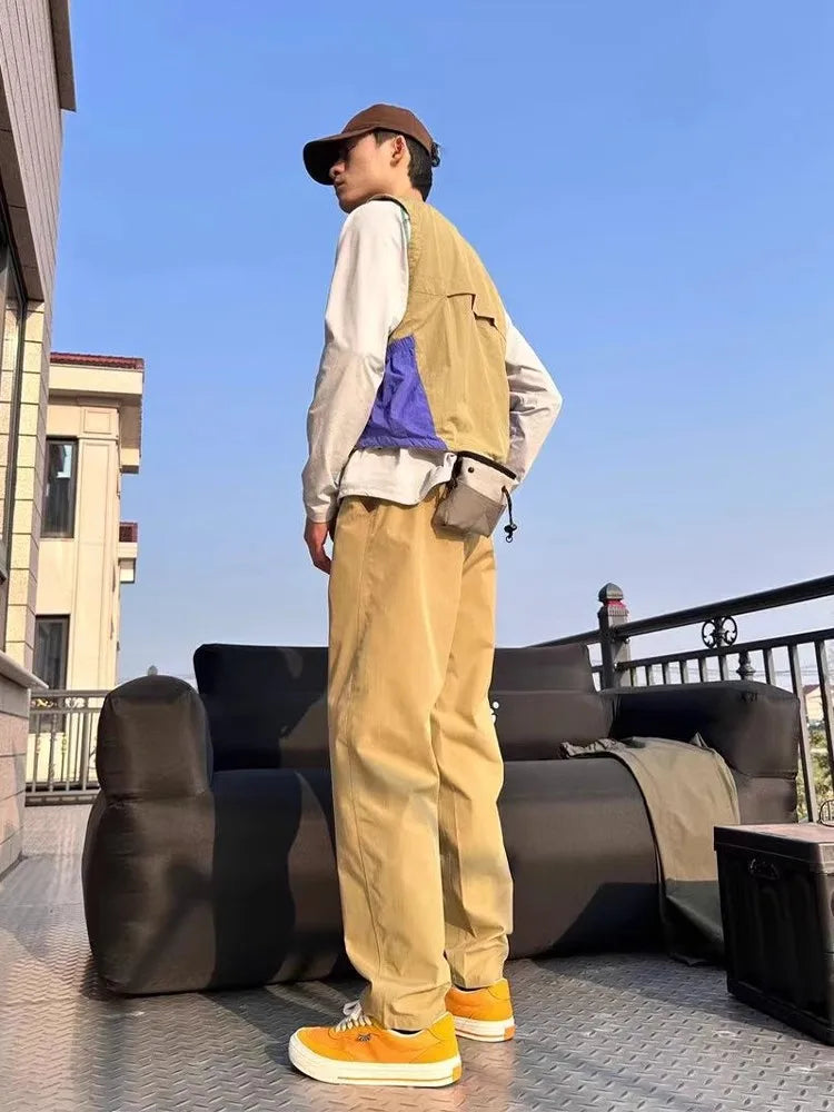 Lightweight Summer Men's Cargo Pants | Quick-Dry Outdoor Trousers