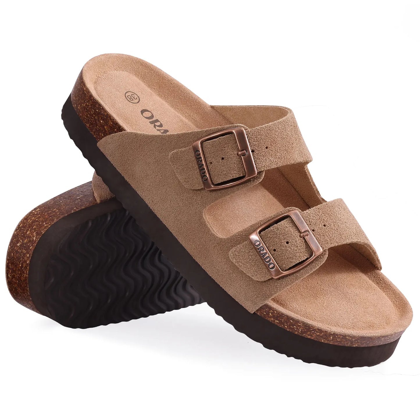 Stylish Summer Women's Sandals | Comfortable Cork Clogs for Beach