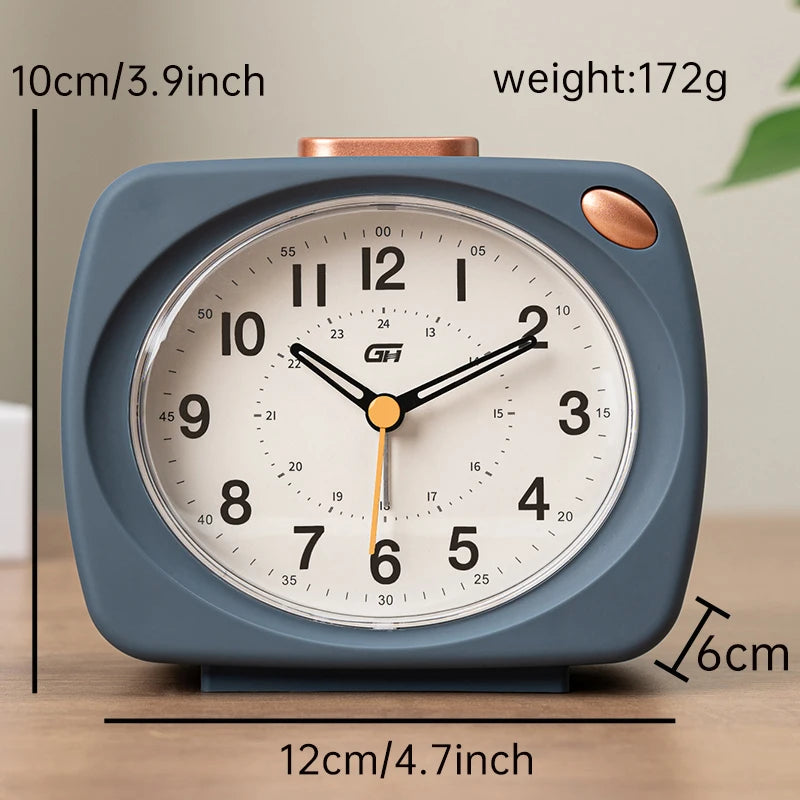 Modern Music Alarm Clock with Snooze and Night Light Function