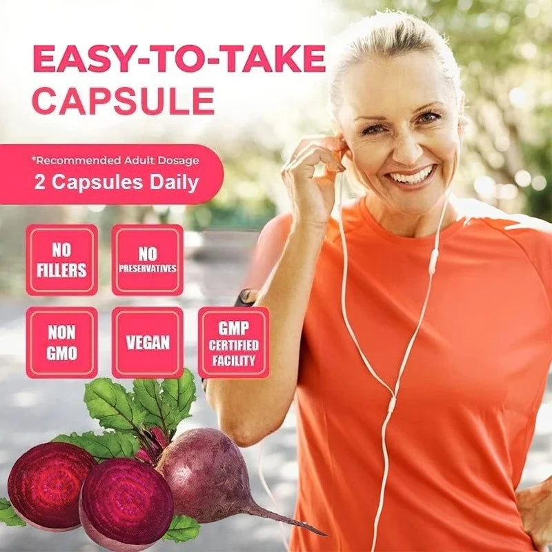 Beetroot Supplements for Heart Health & Optimal Wellness