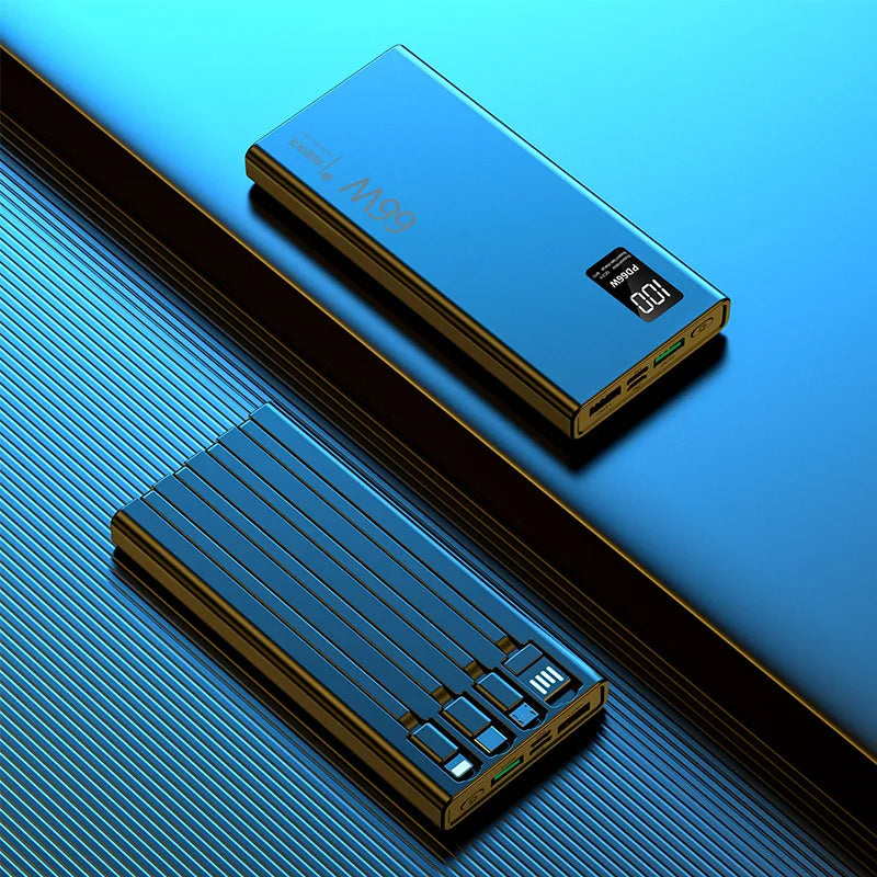 50000mAh Portable Power Bank | 66W Fast Charging Solution