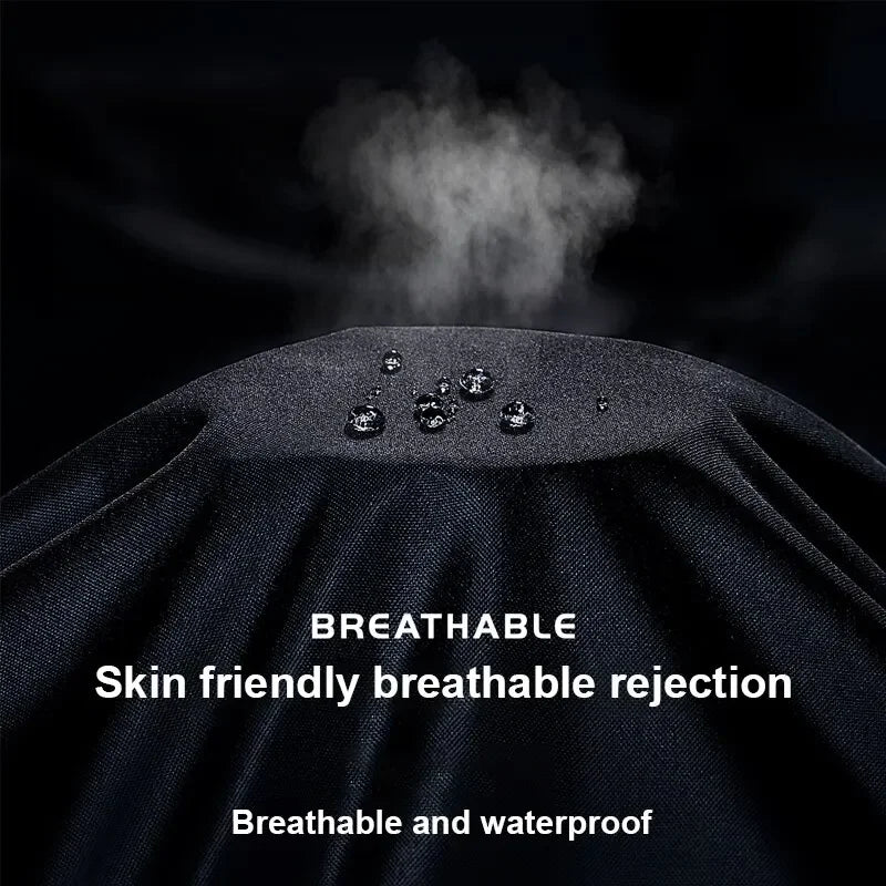 Waterproof Windproof One-Piece Long Raincoat for Adults