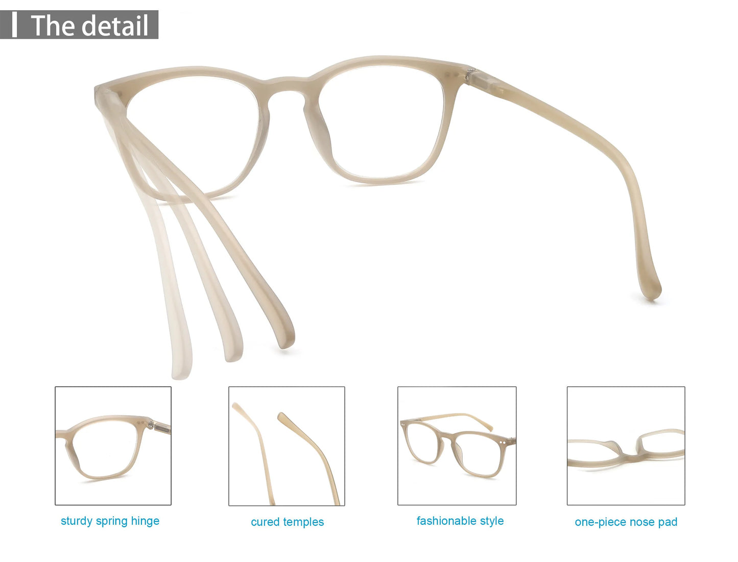 Colorful Round Frame Reading Glasses | Comfortable & Stylish