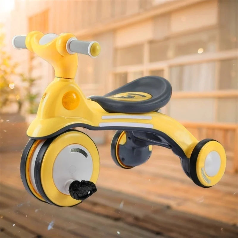 Safe & Fun Outdoor Kids Tricycle with Music | Perfect Pedal Bike