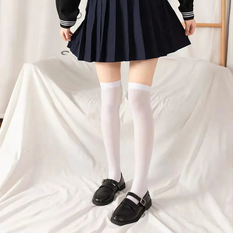Punk Skull Stockings & Gloves Set | Gothic Cosplay Accessories