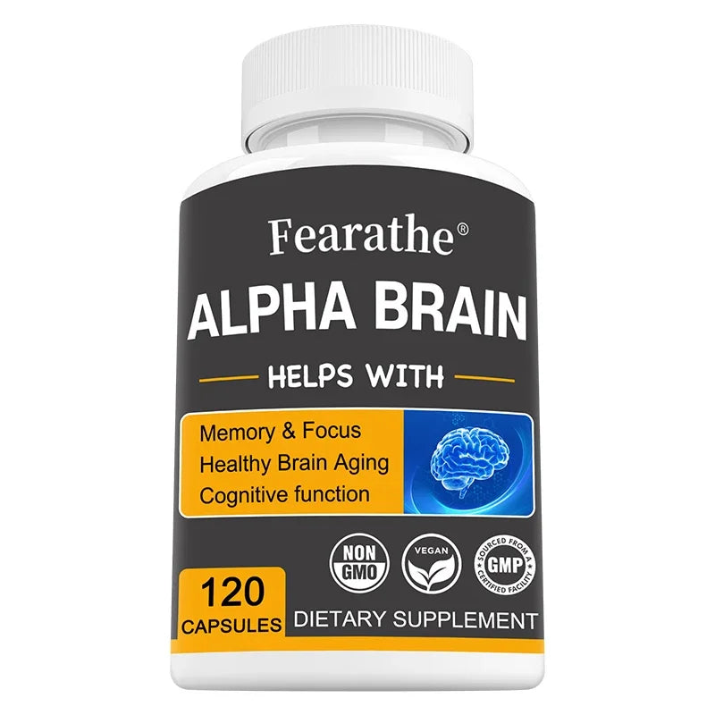 Nootropic Brain Supplement for Memory & Mental Clarity