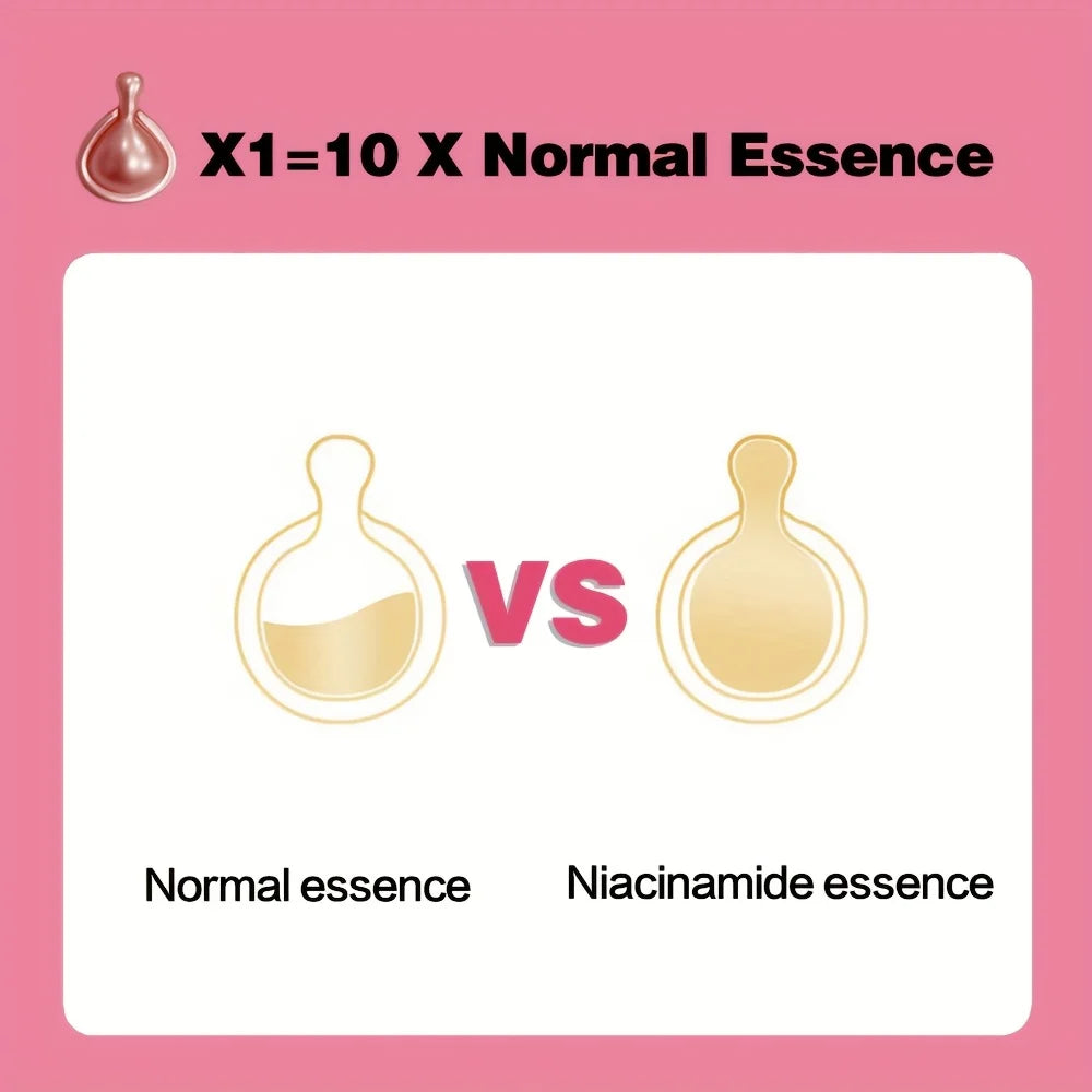 Niacinamide Facial Essence Capsules for Radiant Skin