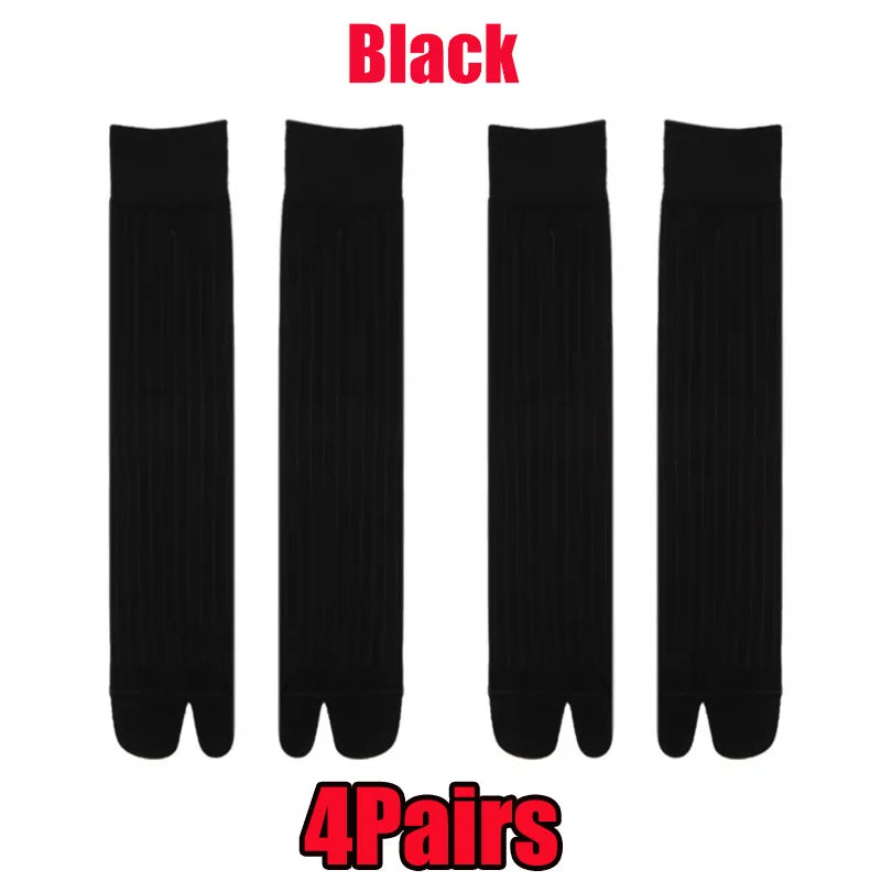 Stylish Cotton Tabi Socks for Women | Comfortable Two-Toed Socks