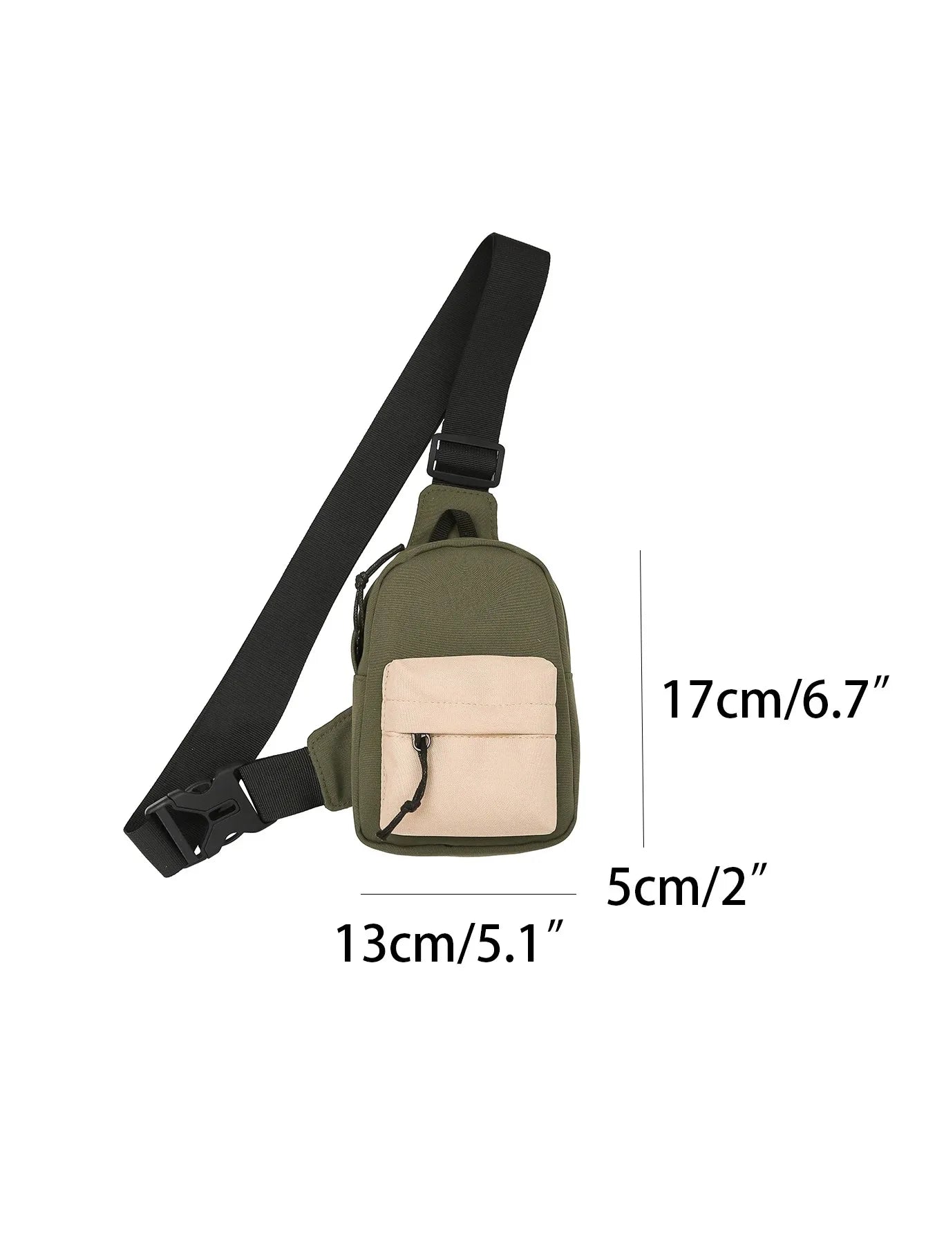 Trendy Mini Chest Bag for Men | Lightweight Casual Crossbody Sling