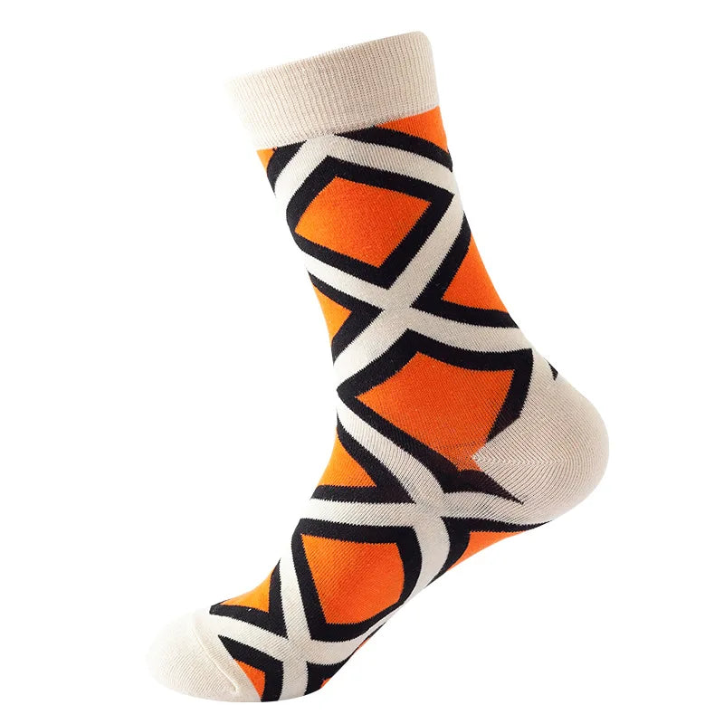 Unisex Combed Cotton Hip Hop Socks | Trendy & Fun Fashion