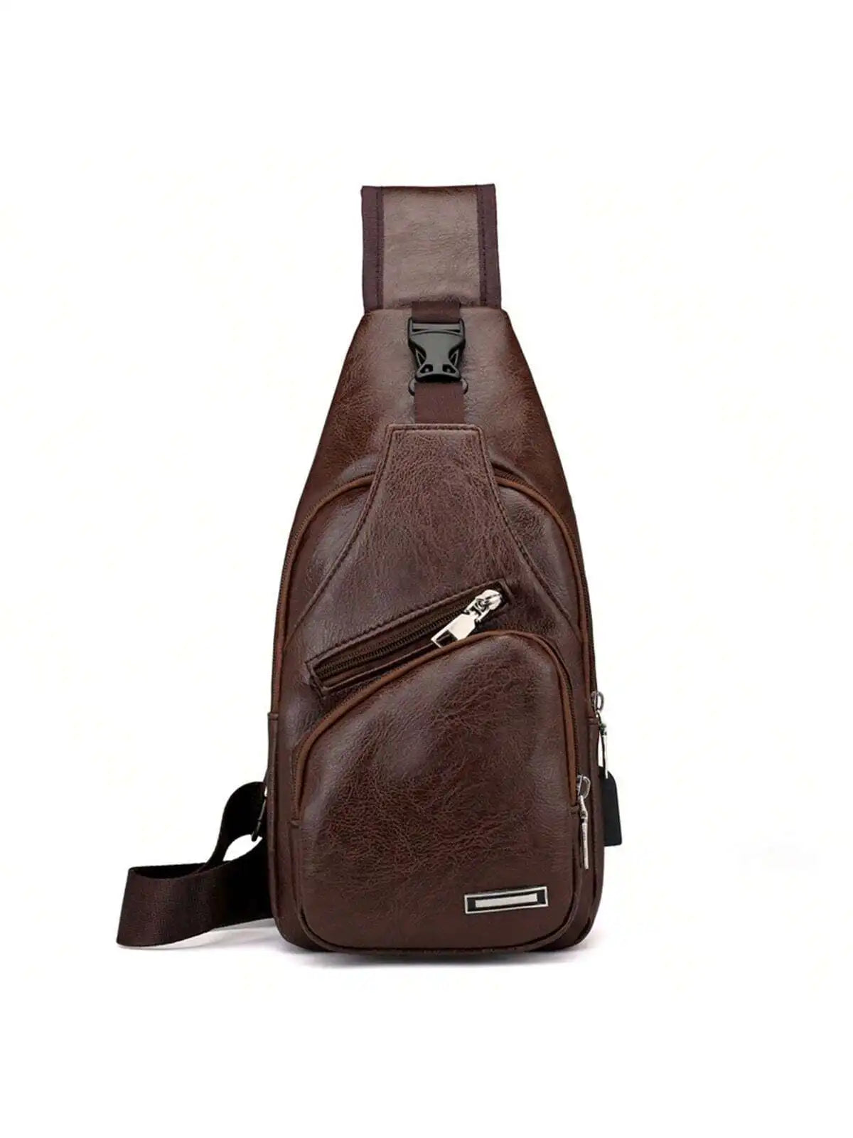 Large Capacity Casual Men's Shoulder Bag | Multifunctional Crossbody