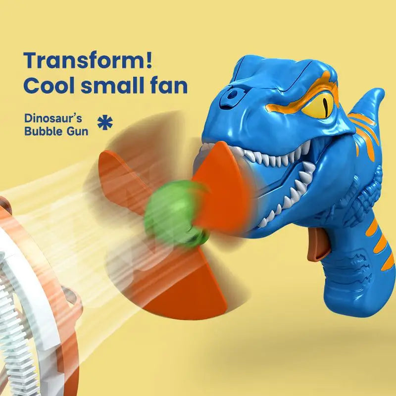 Dinosaur Electric Bubble Gun | Fun Automatic Bubble Machine for Kids