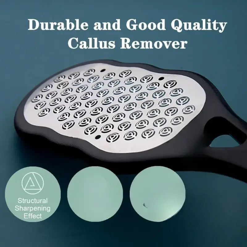 Ergonomic Stainless Steel Foot File | Home Pedicure Essential