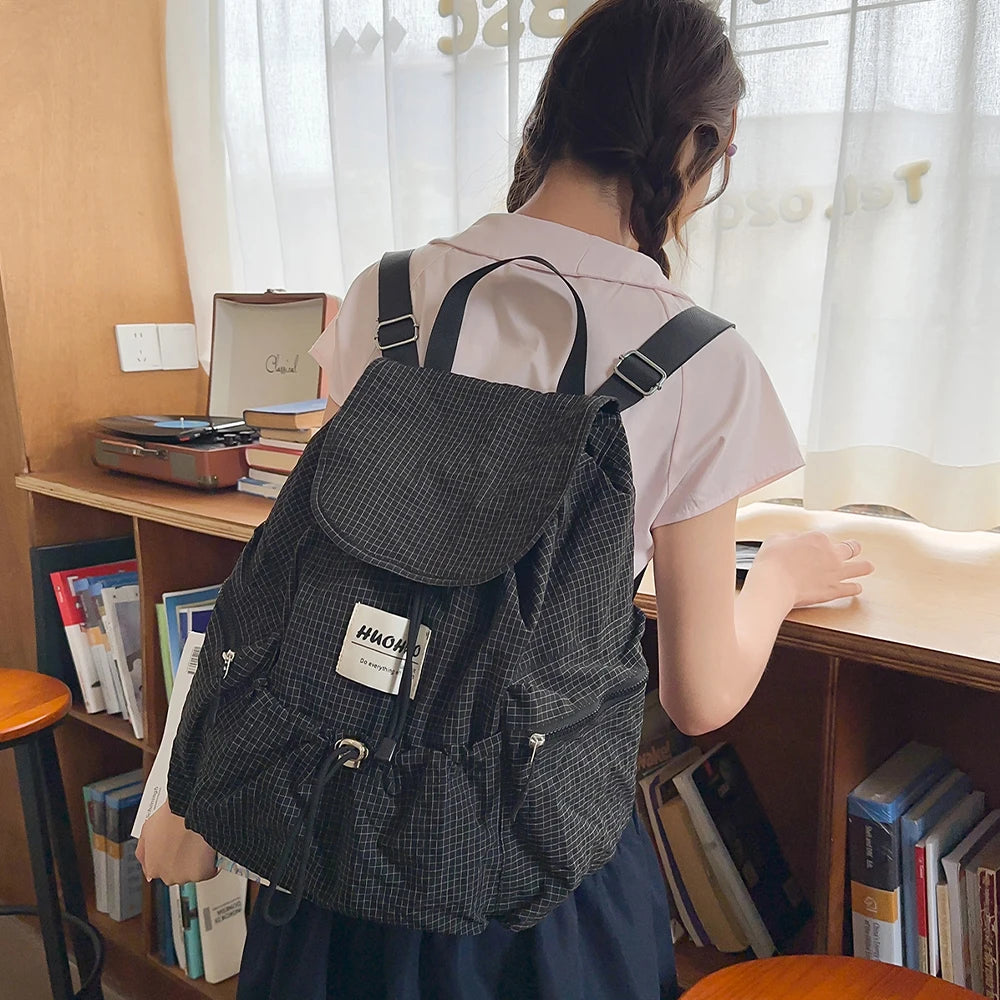 Lightweight Casual Drawstring Backpack | Water-Resistant Daypack