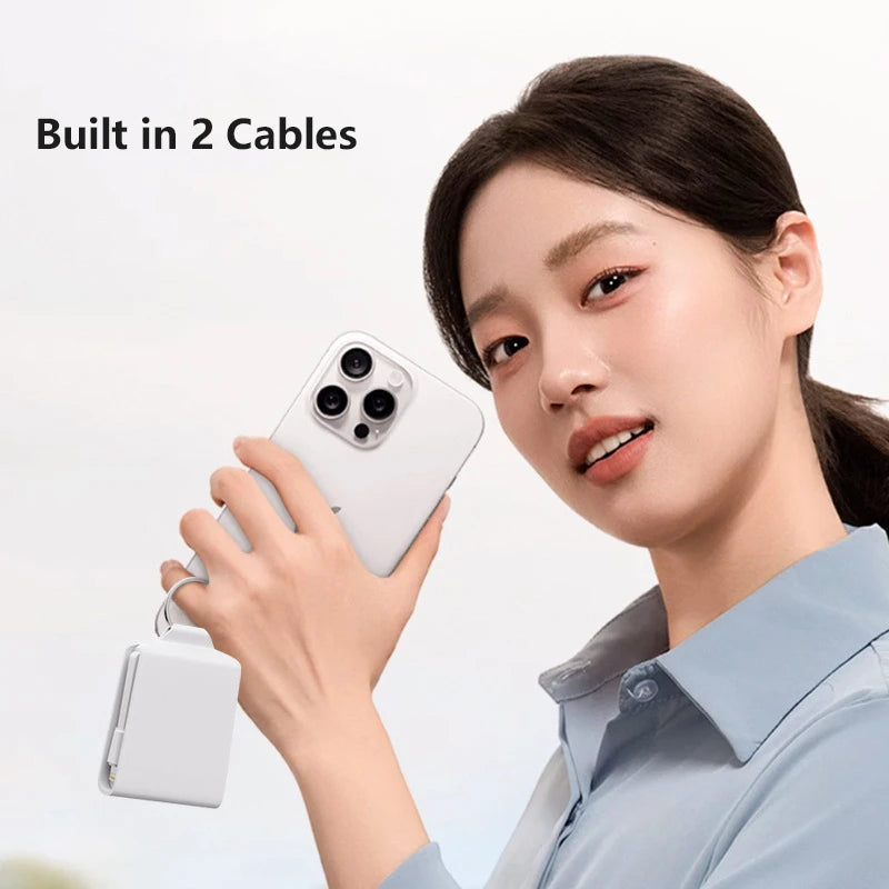 2000mAh Mini Keychain Power Bank | Portable Charger for All Devices