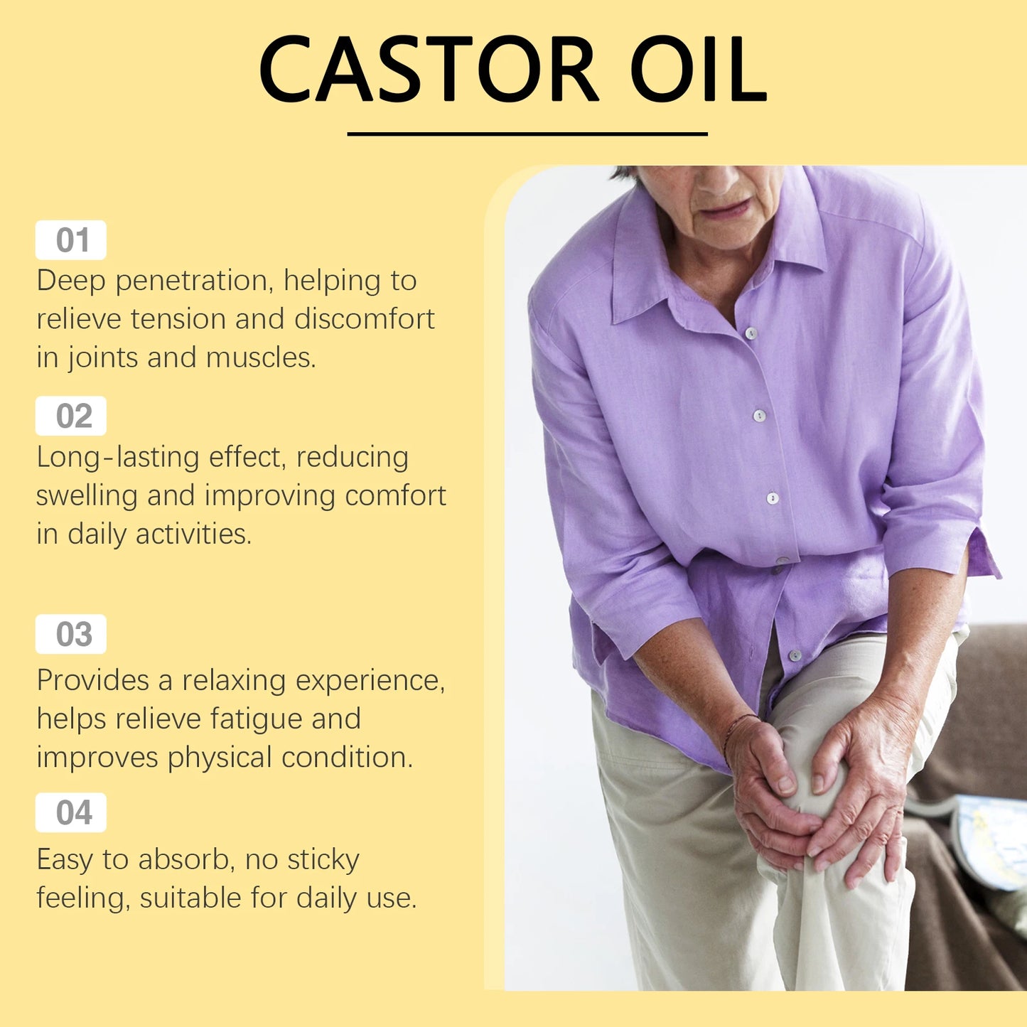 Soothing Joint Massage Oil | Nourishing Plant-Based Body Oil