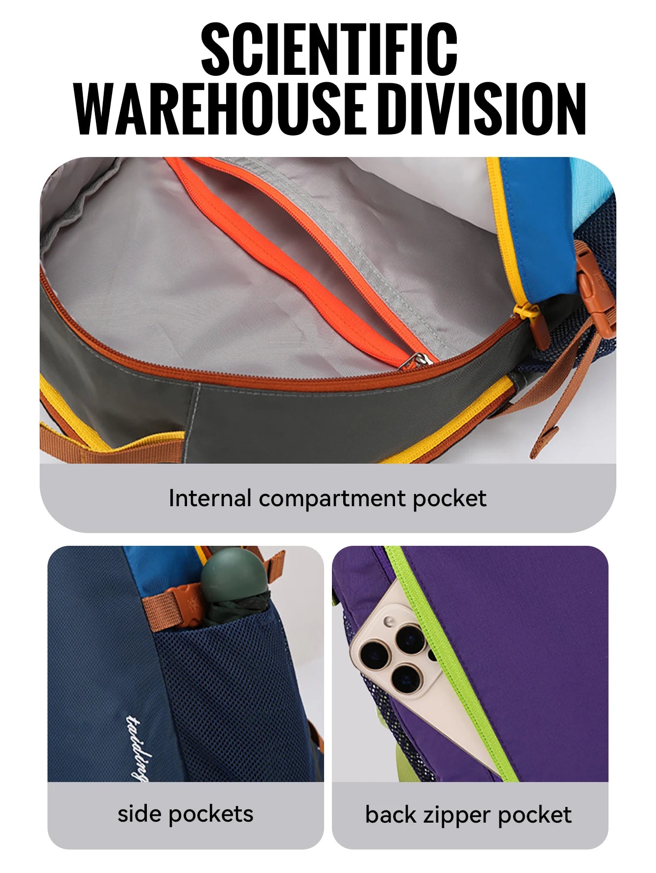 Lightweight Waterproof Outdoor Backpack | Multi-role Hiking Schoolbag