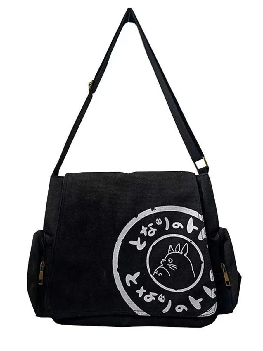 Charming Anime Canvas Bags | Totoro & Chinchilla Designs