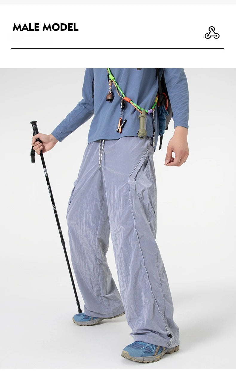 Outdoor 3-Proof Lightweight Cargo Trousers | Breathable Hiking Pants