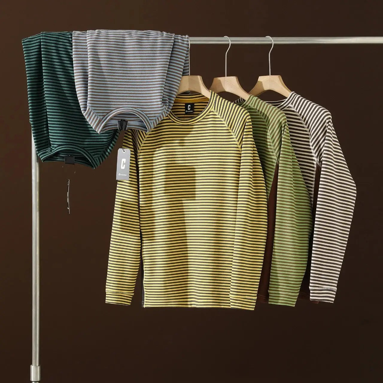 Unisex Insulated Patchwork Striped Sweatshirt | Casual Comfort
