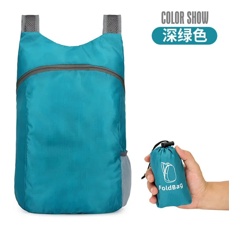 Lightweight Packable Backpack | Ultralight Travel Folding Bag