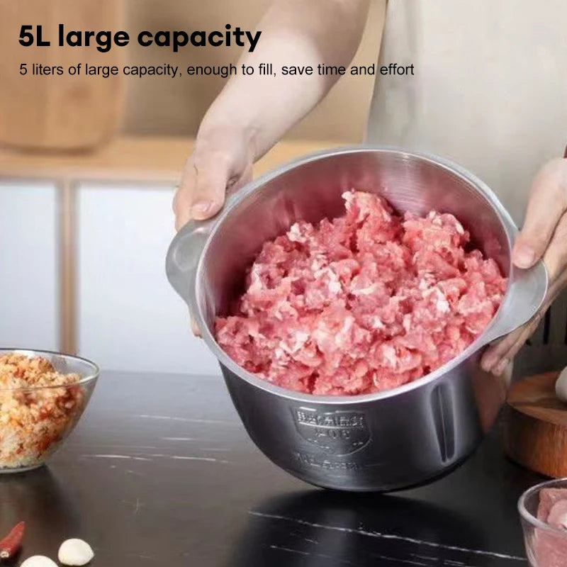 Electric Meat Mincer Grinder | Large Capacity Food Processor