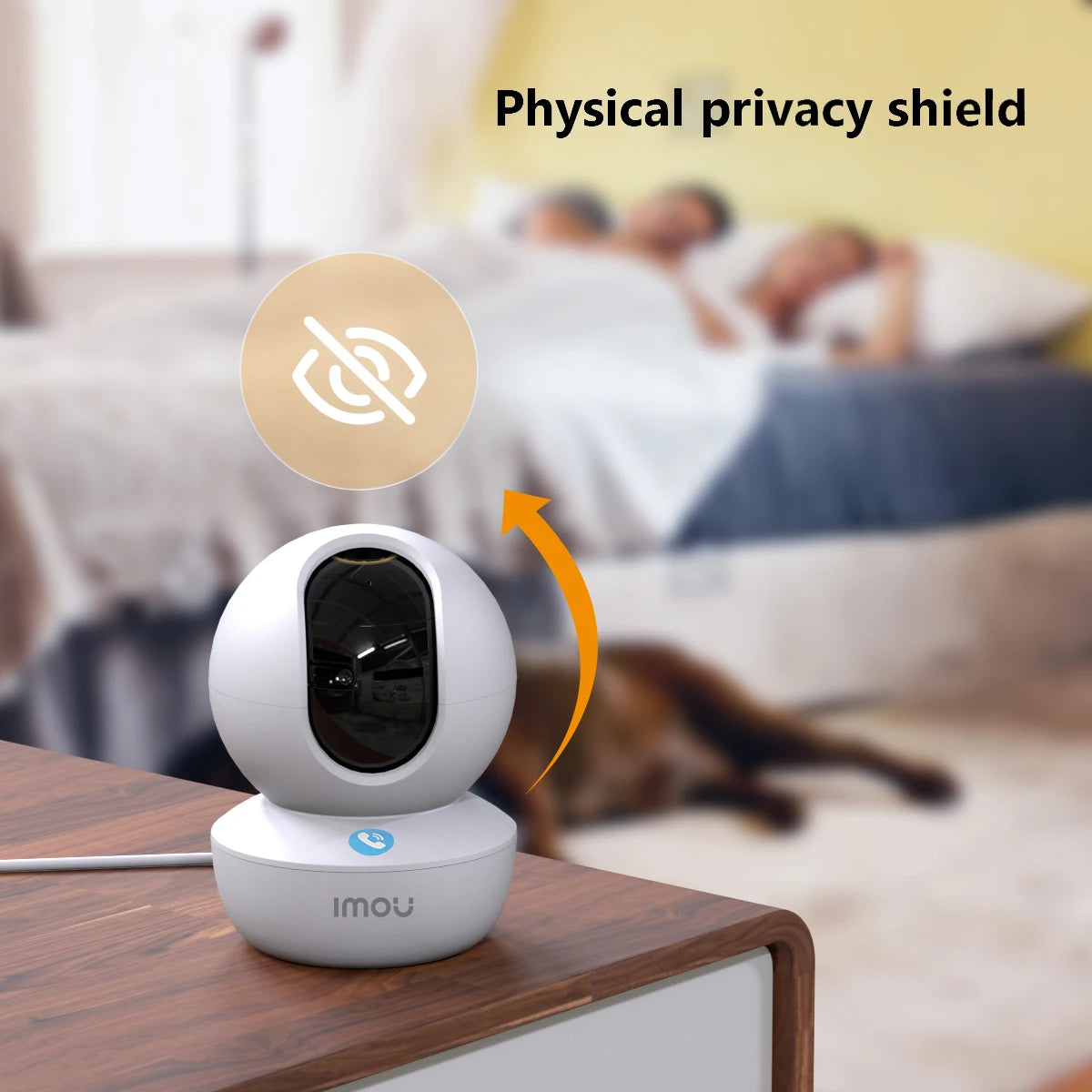 Indoor IP Camera with 360° Pan & Tilt | Smart Home Security