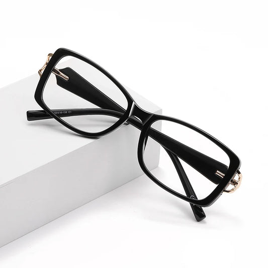 Gafas cuadradas elegantes con receta para mujer | Gafas con estilo