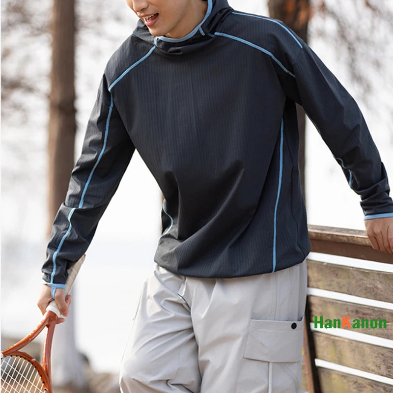 Men's Breathable Quick-Dry Hoodie | Stay Dry & Comfortable