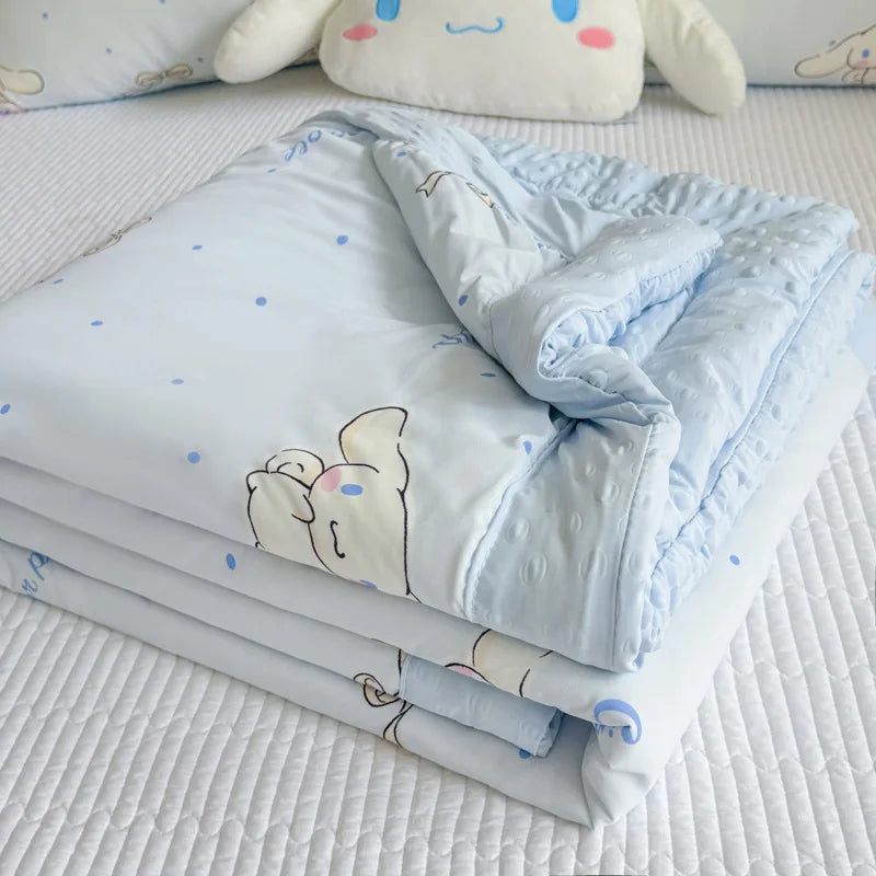 Cartoon Summer Quilt for Kids | Cooling Sensation Blanket