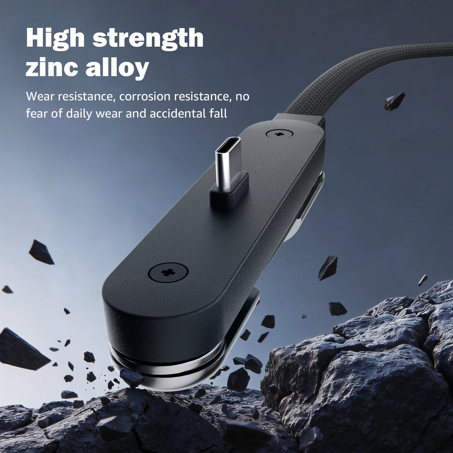 240W Multi-Functional Type C Fast Charging Data Cable
