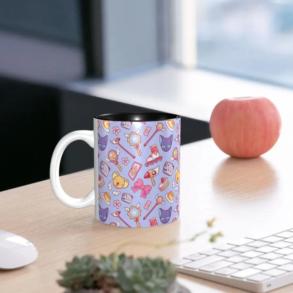 Funny Ceramic Coffee Mug | Vibrant Violet Drinkware for Gifts