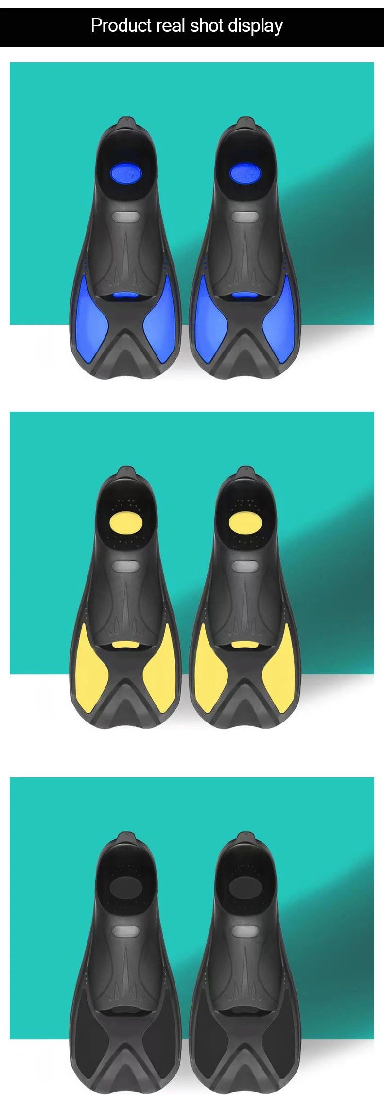 Beginner Swimming Training Fins | Perfect for Diving & Practice