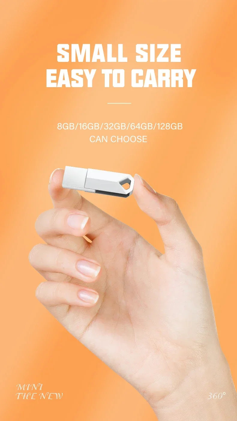 Dual TYPE-C Metal USB Flash Drive | Reliable Memory Storage