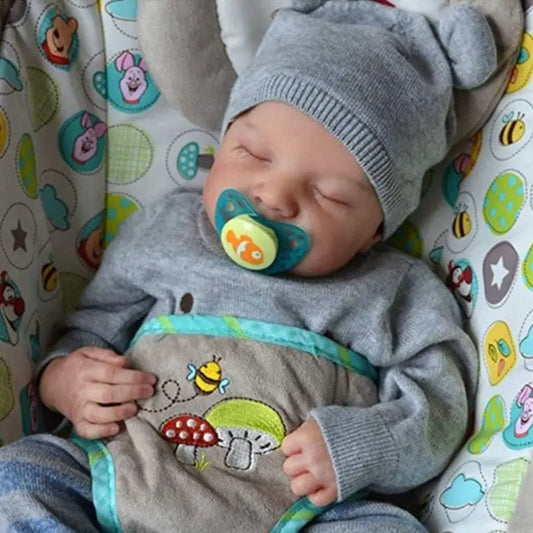 19-Inch Realistic Reborn Baby Doll | Soft Vinyl Cuddly Gift