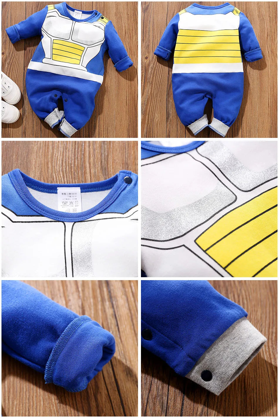 Baby Anime Rompers for Infants | Cute Cartoon Cosplay Jumpsuit