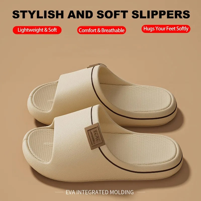 Unisex Summer EVA Slippers | Soft Non-Slip Slides for Home Comfort