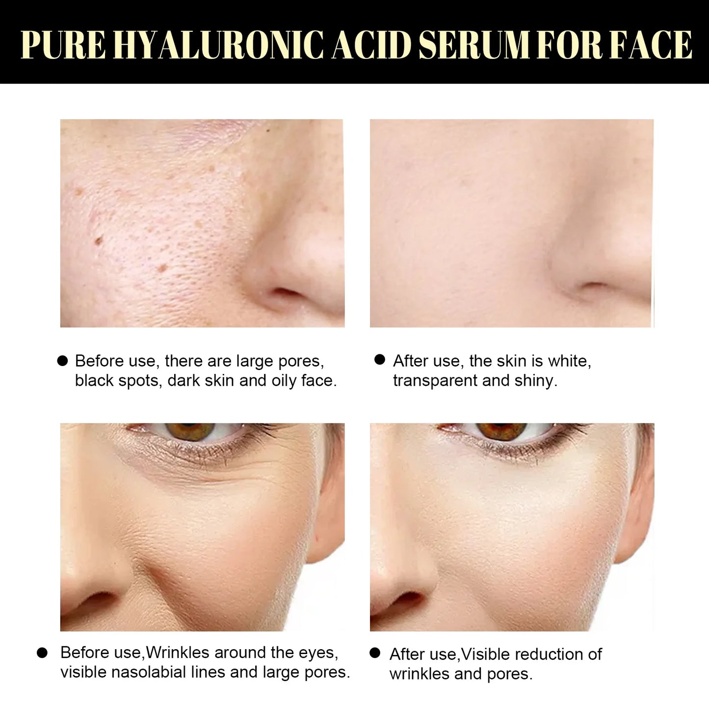 Hydrolyzed Collagen Face Serum | Firming & Pore Minimizing Skincare