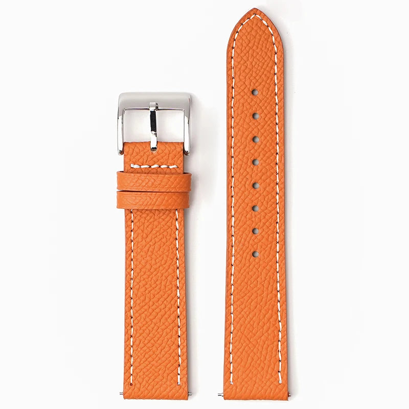 Calfskin Leather Watch Strap | Quick Release, Handmade Design
