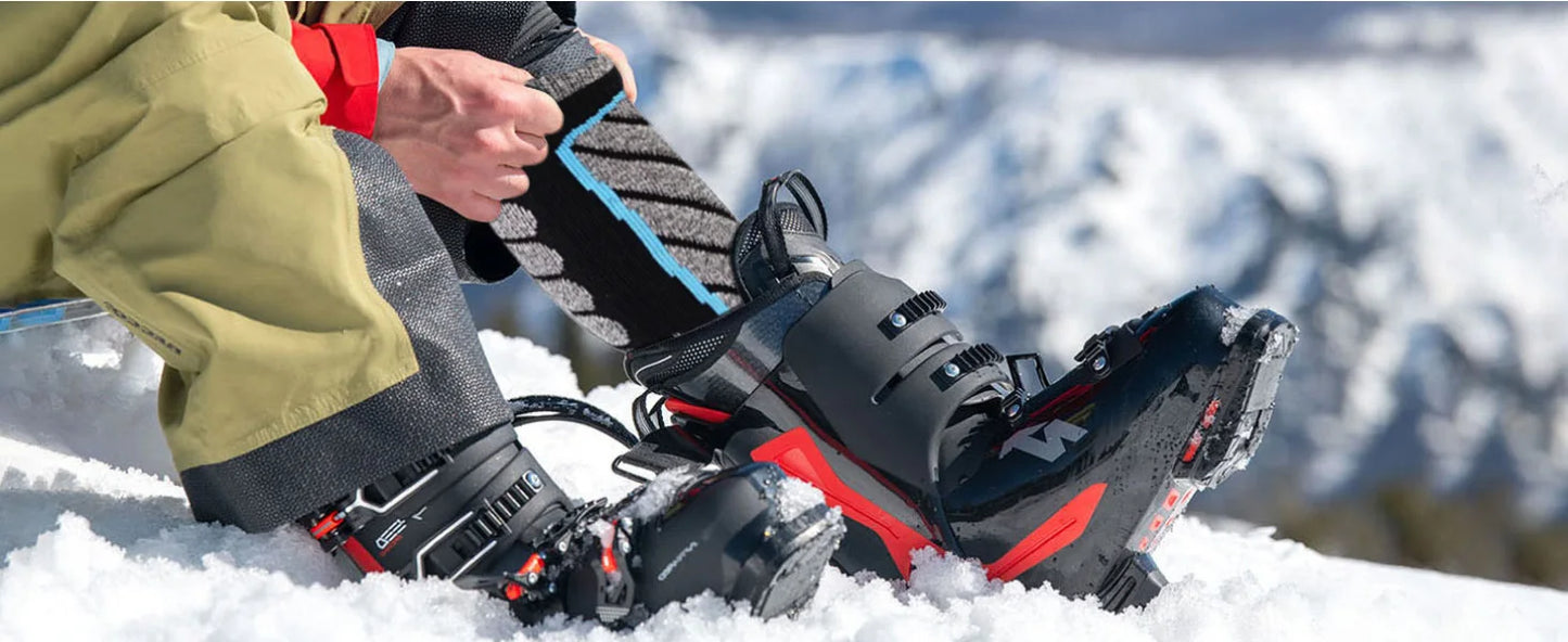 Unisex Compression Knee High Ski Socks | Essential Outdoor Gear
