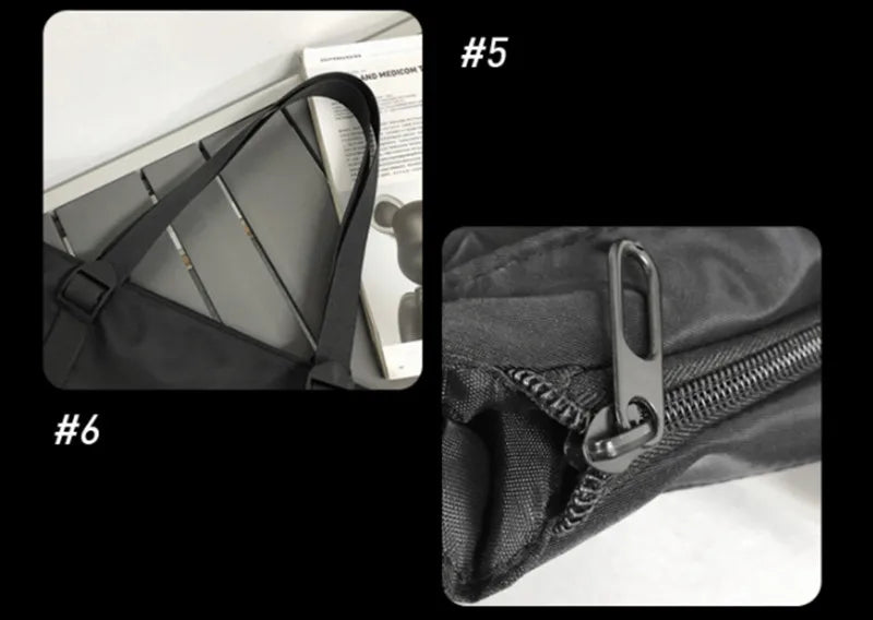 Unisex Large Capacity Waterproof Shoulder Bag | Multi-Function Tote