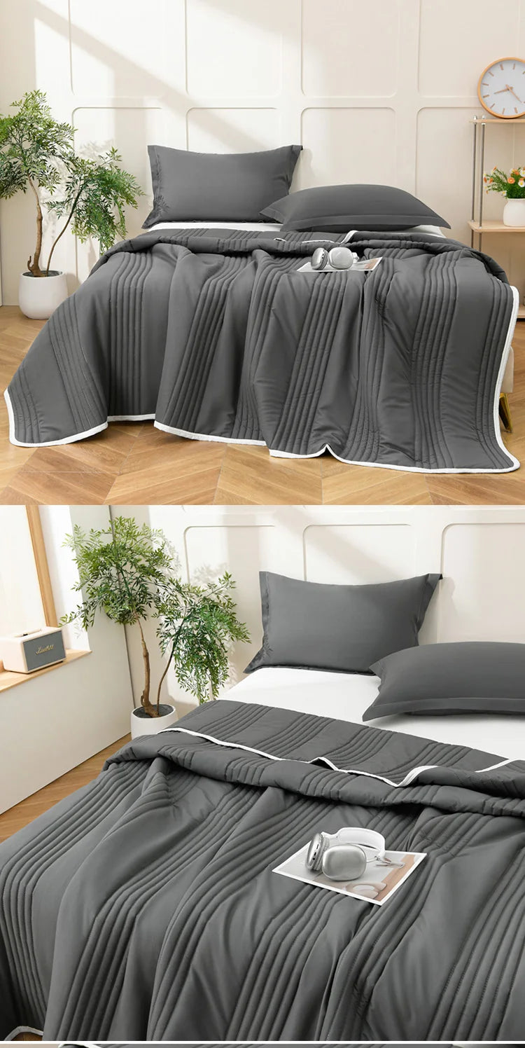 High-Quality Cool Air Blanket | Soft & Breathable Summer Quilt