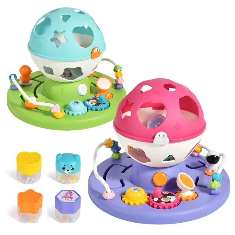 Light Up Baby Toys | Engaging Montessori Shape Sorter for Play