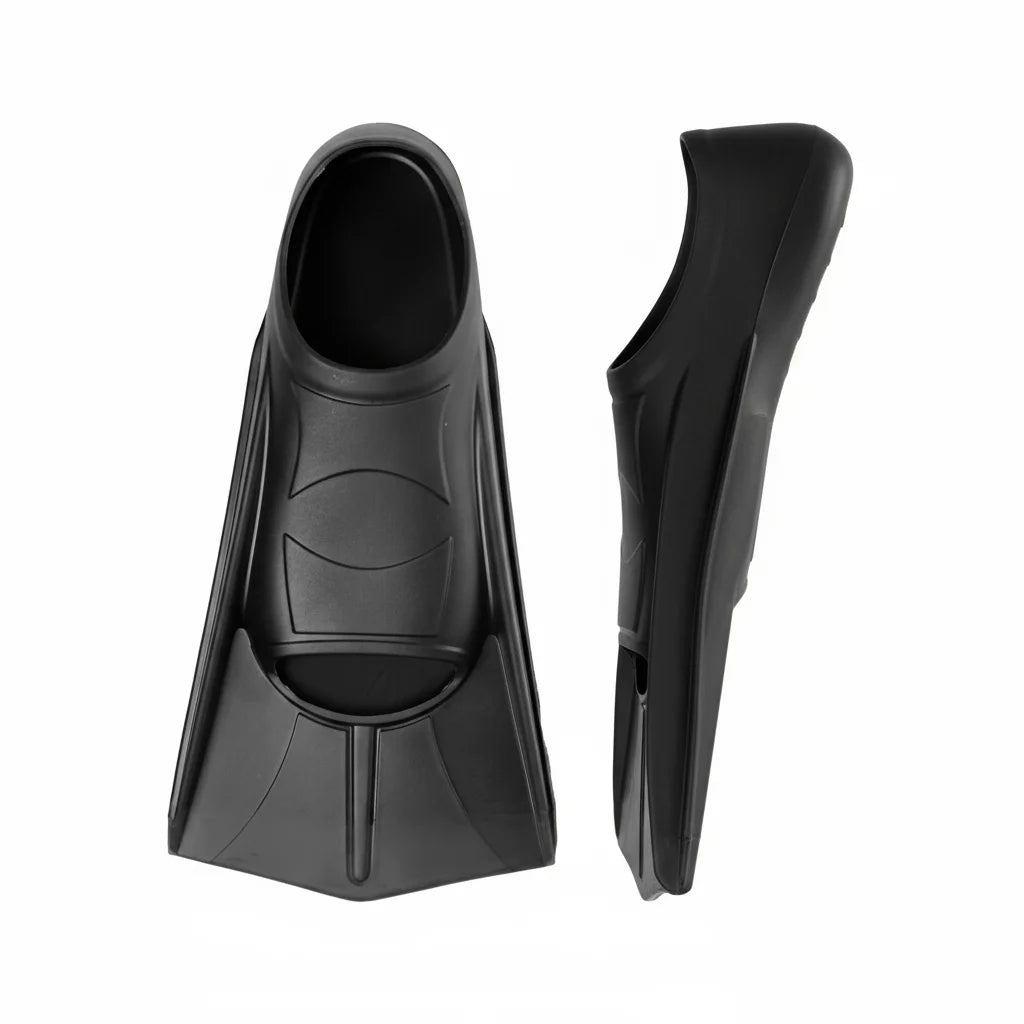 Professional Short Diving Fins for Enhanced Swim Training